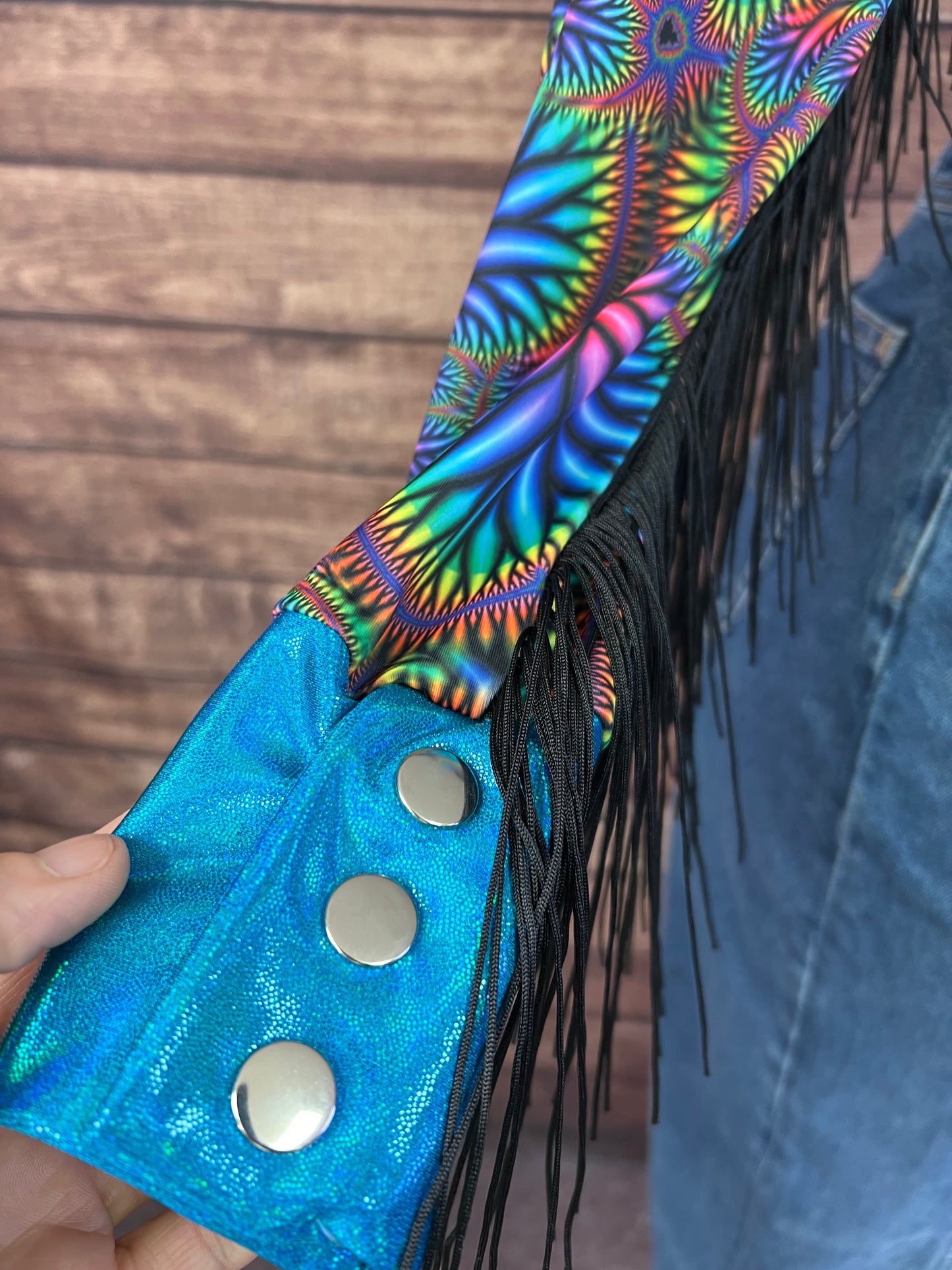 Radioactive/Peacock Rodeo Shirt