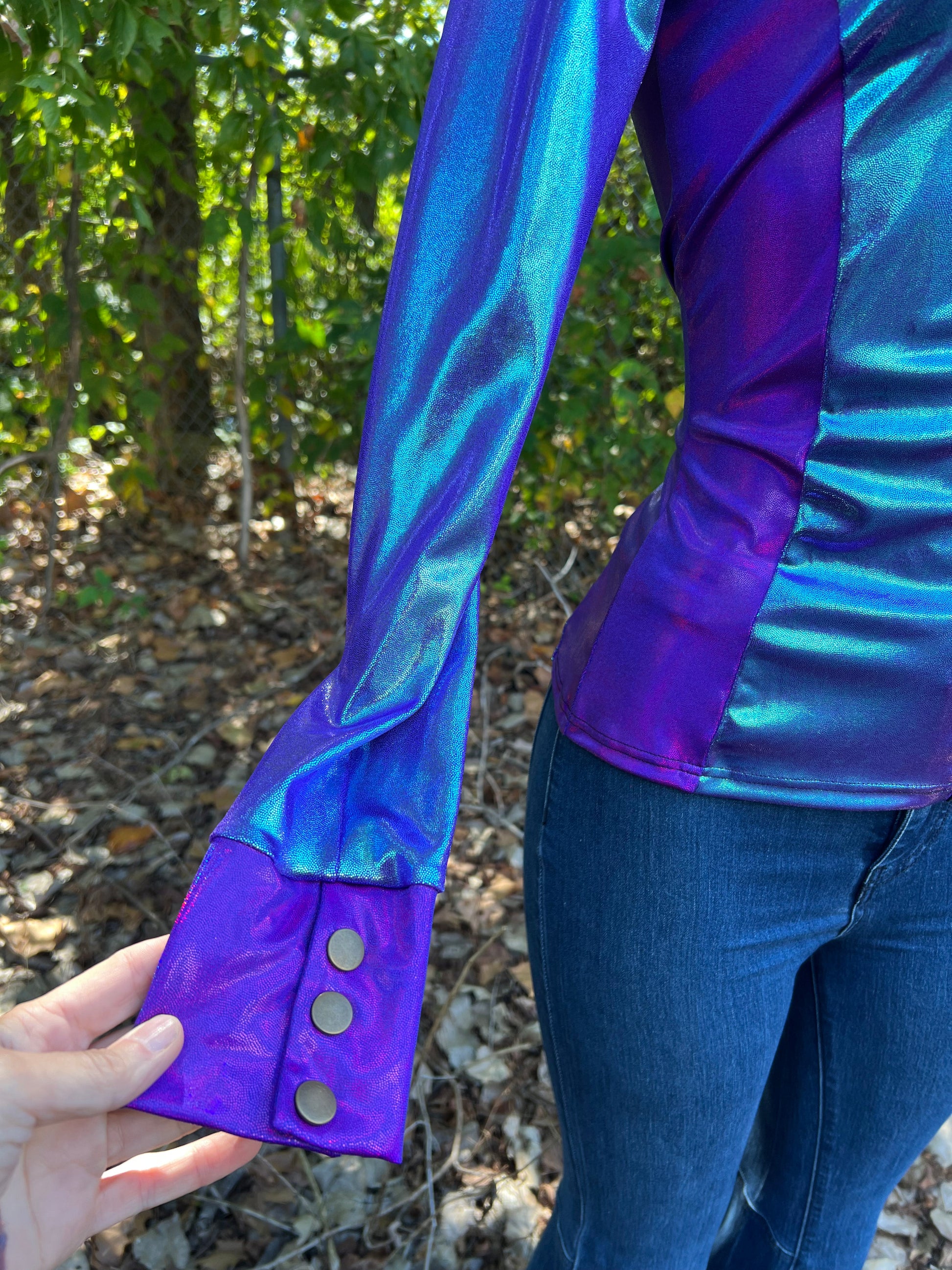 Purple Moonstone Rodeo Shirt Rodeo Shirt Riverside Rodeo Shirts 