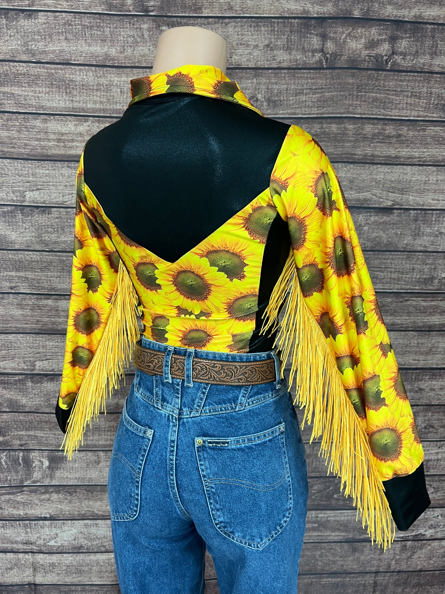 Sunflower Fields Rodeo shirt - Snap Front
