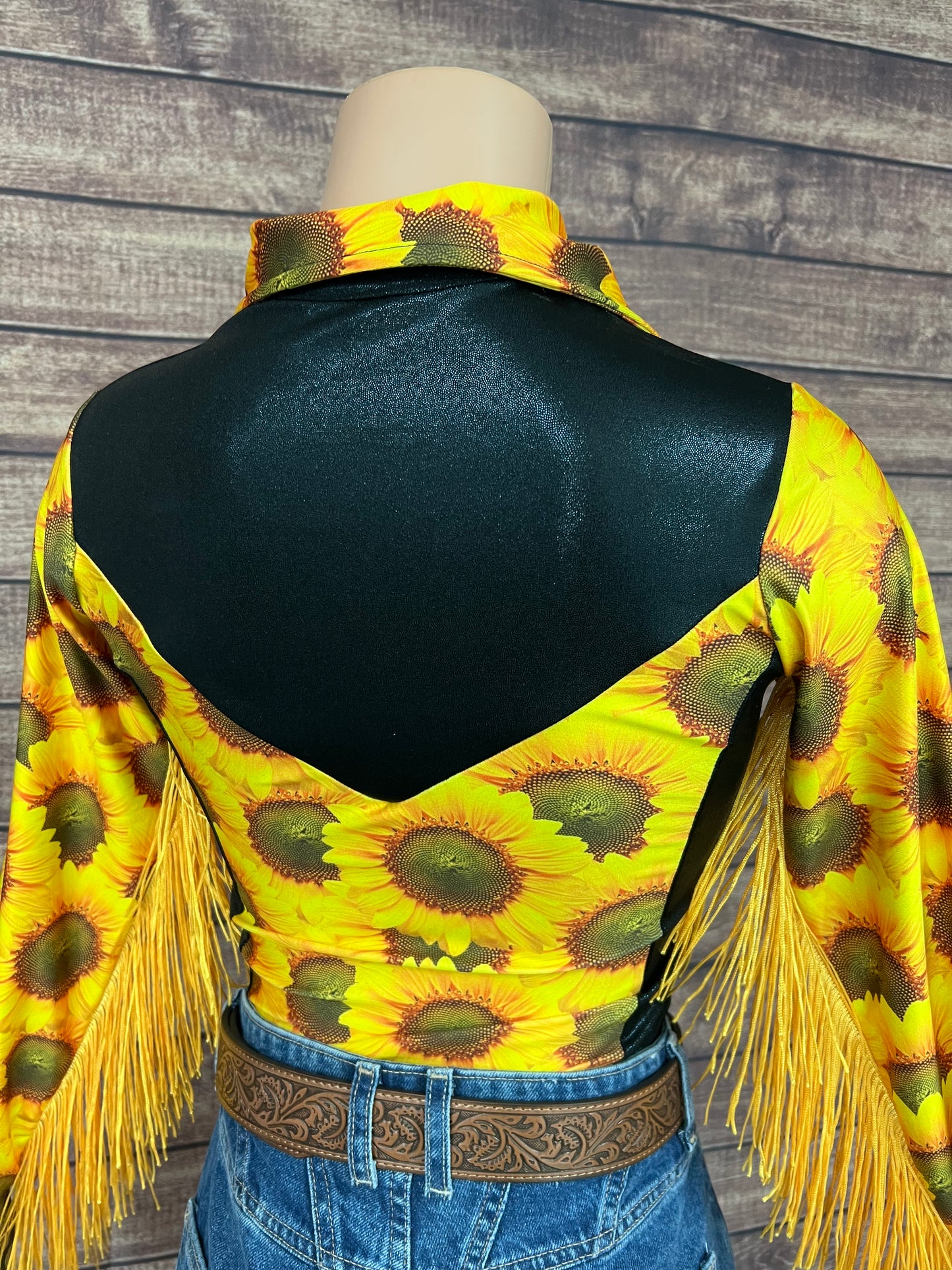 Sunflower Fields Rodeo shirt - Snap Front