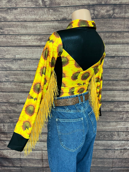Sunflower Fields Rodeo shirt - Snap Front