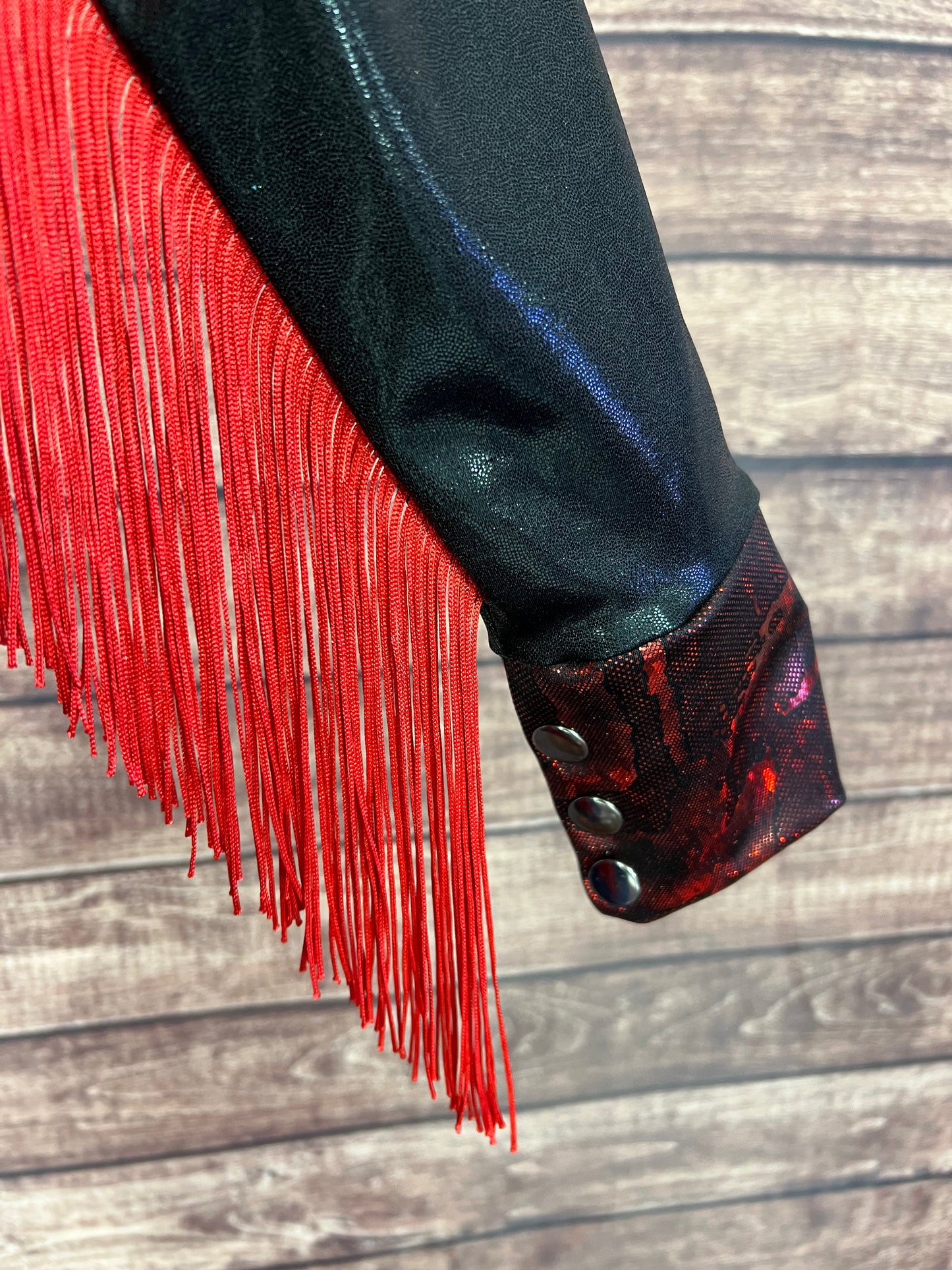 Red and Black Rodeo Shirt