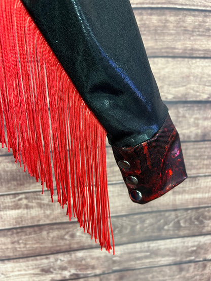 Red and Black Rodeo Shirt