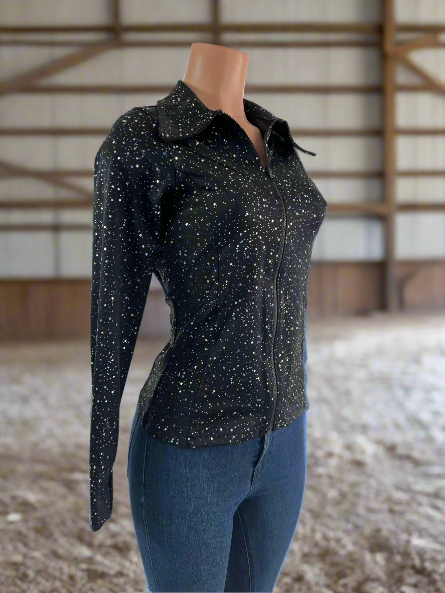 Starry, Starry Night Rodeo Shirt Rodeo Shirt Riverside Rodeo Shirts 