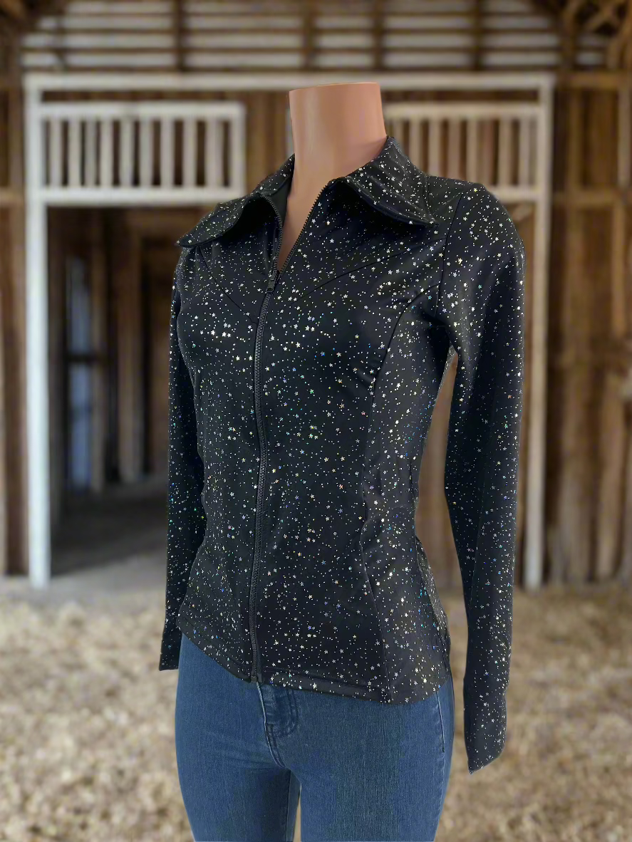 Starry, Starry Night Rodeo Shirt Rodeo Shirt Riverside Rodeo Shirts 