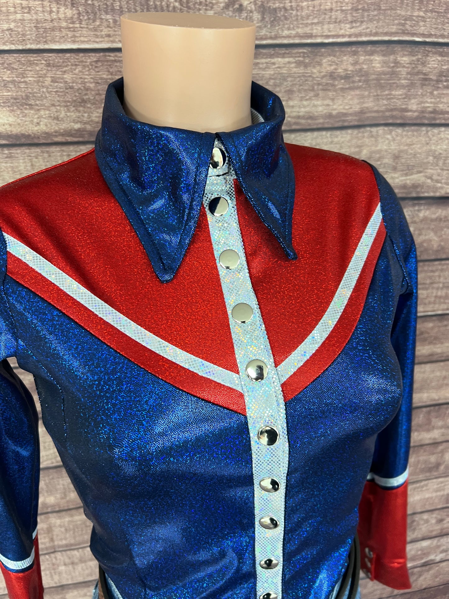 Galveston Snap Front Rodeo Shirt with Star Applique