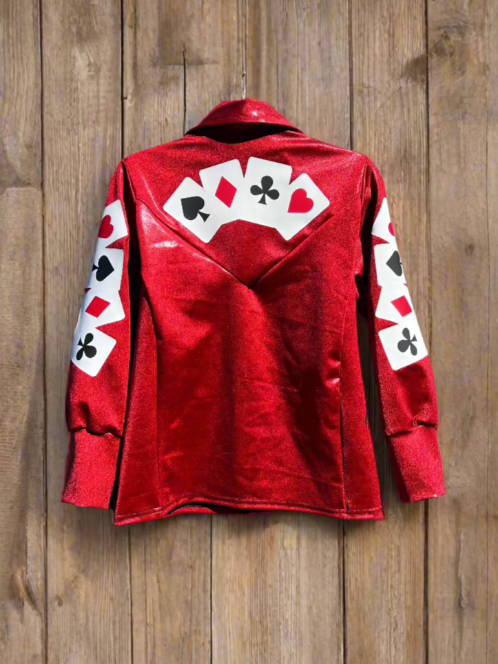 High Stakes Rodeo Shirt with Fringe - Riverside Rodeo Shirts