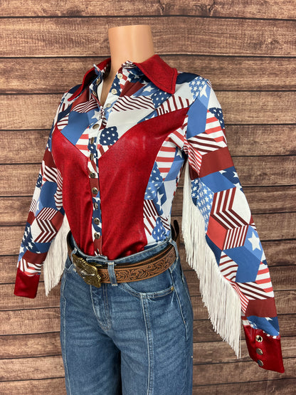 Americana Snap Front Rodeo Shirt