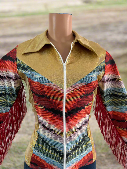 Serape Chevron Rodeo Shirt Rodeo Shirt Riverside Rodeo Shirts 