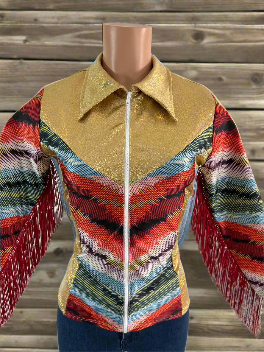 Serape Chevron Rodeo Shirt Rodeo Shirt Riverside Rodeo Shirts 