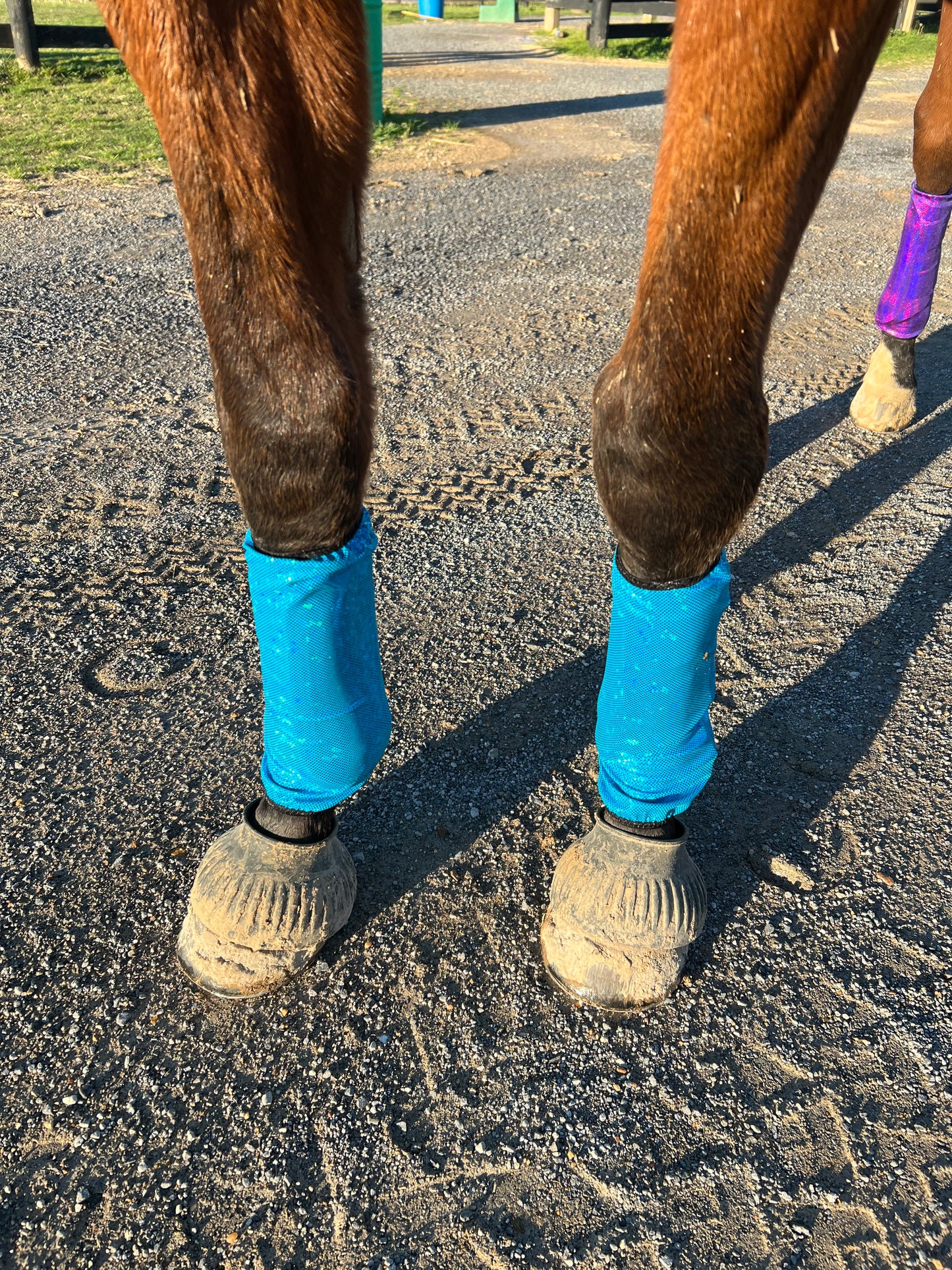 Turquoise Kaleidoscope Velcro Sportboot Covers (Covers Only, sets of TWO in Turquoise Kaleidoscope)