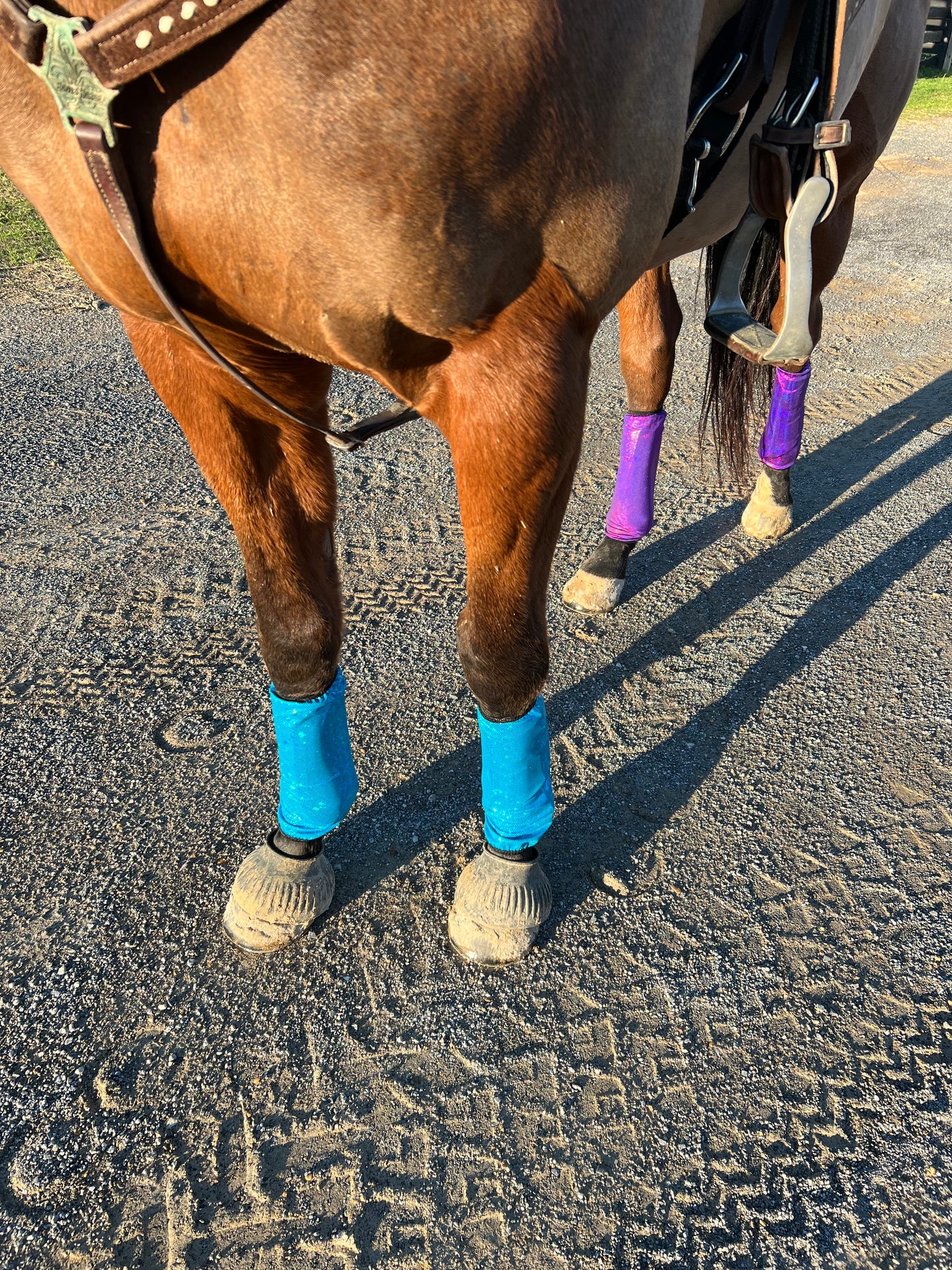 Turquoise Kaleidoscope Velcro Sportboot Covers (Covers Only, sets of TWO in Turquoise Kaleidoscope)