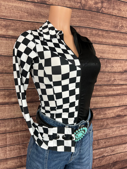 Ready To Ship Kids size 10 Split Second Rodeo Shirt