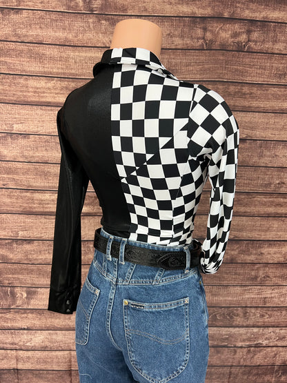 Ready To Ship Kids size 10 Split Second Rodeo Shirt