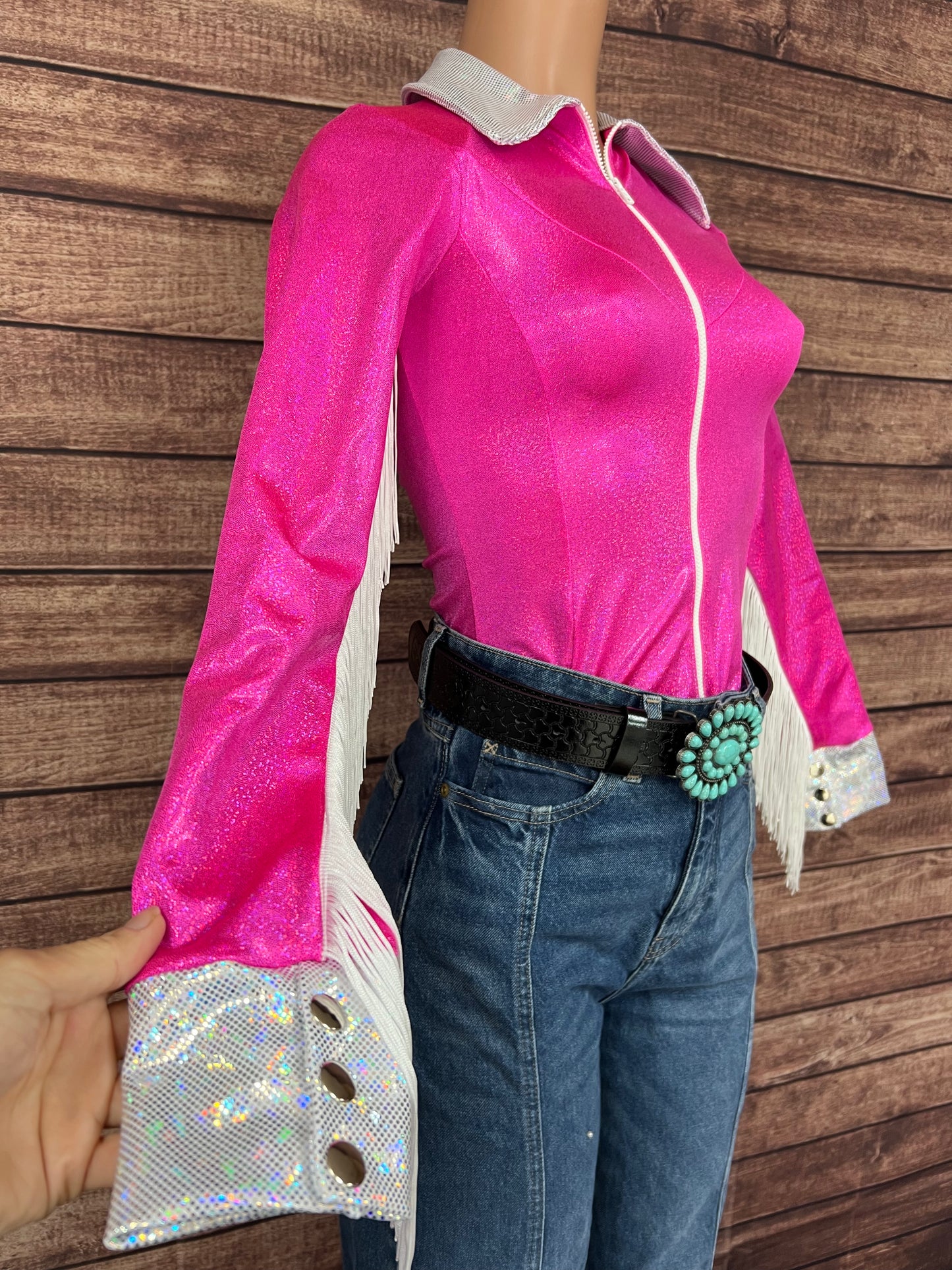 Pretty in Pink Rodeo Shirt