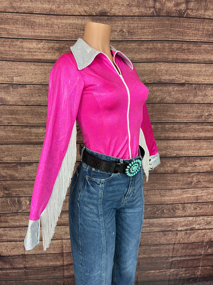 Pretty in Pink Rodeo Shirt