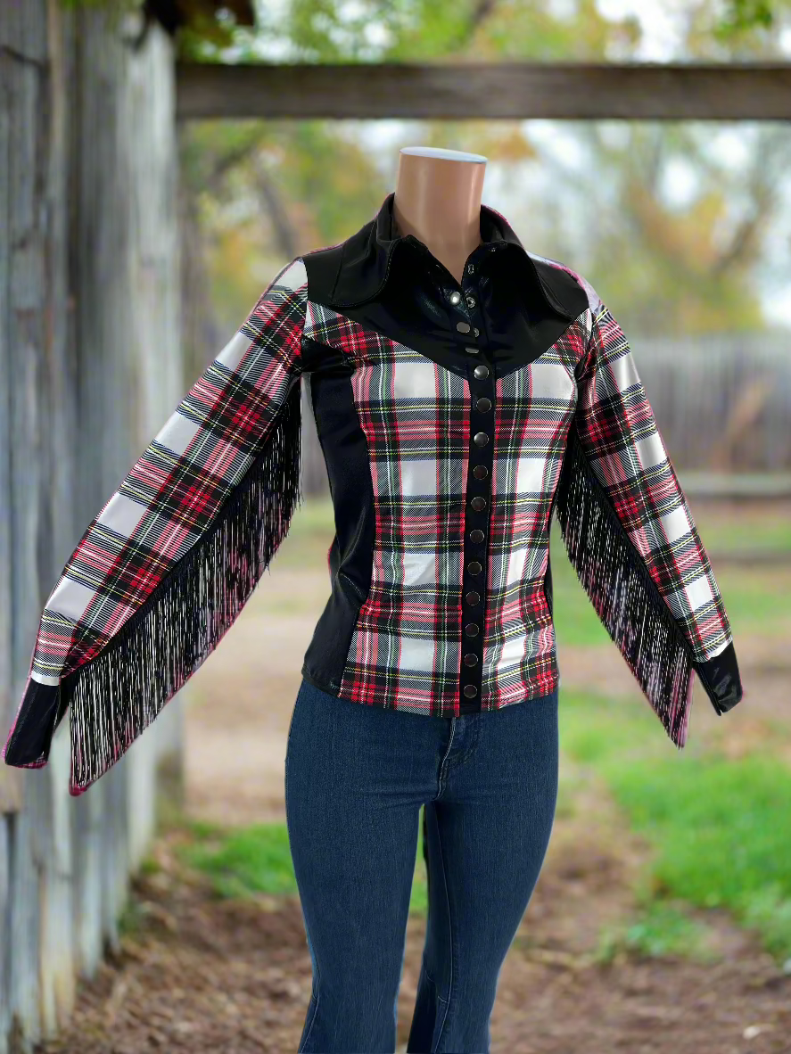 Amarillo Plaid Snap Front Rodeo Shirt Rodeo Shirt Riverside Rodeo Shirts 