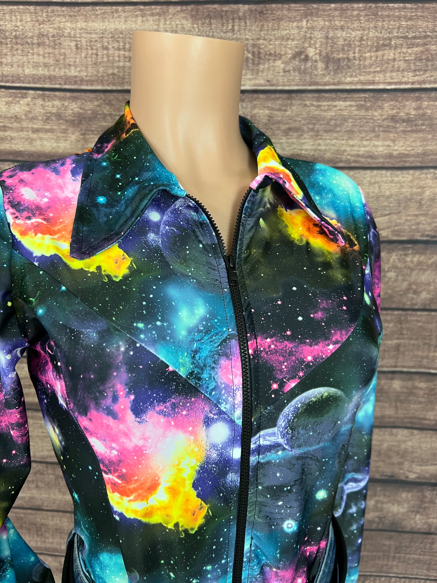 Andromeda Zipper Front Rodeo Shirt