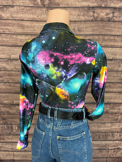 Andromeda Zipper Front Rodeo Shirt