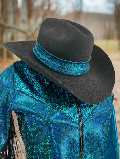 Ocean Sparkle Hat Band Hat band Riverside Rodeo Shirts 