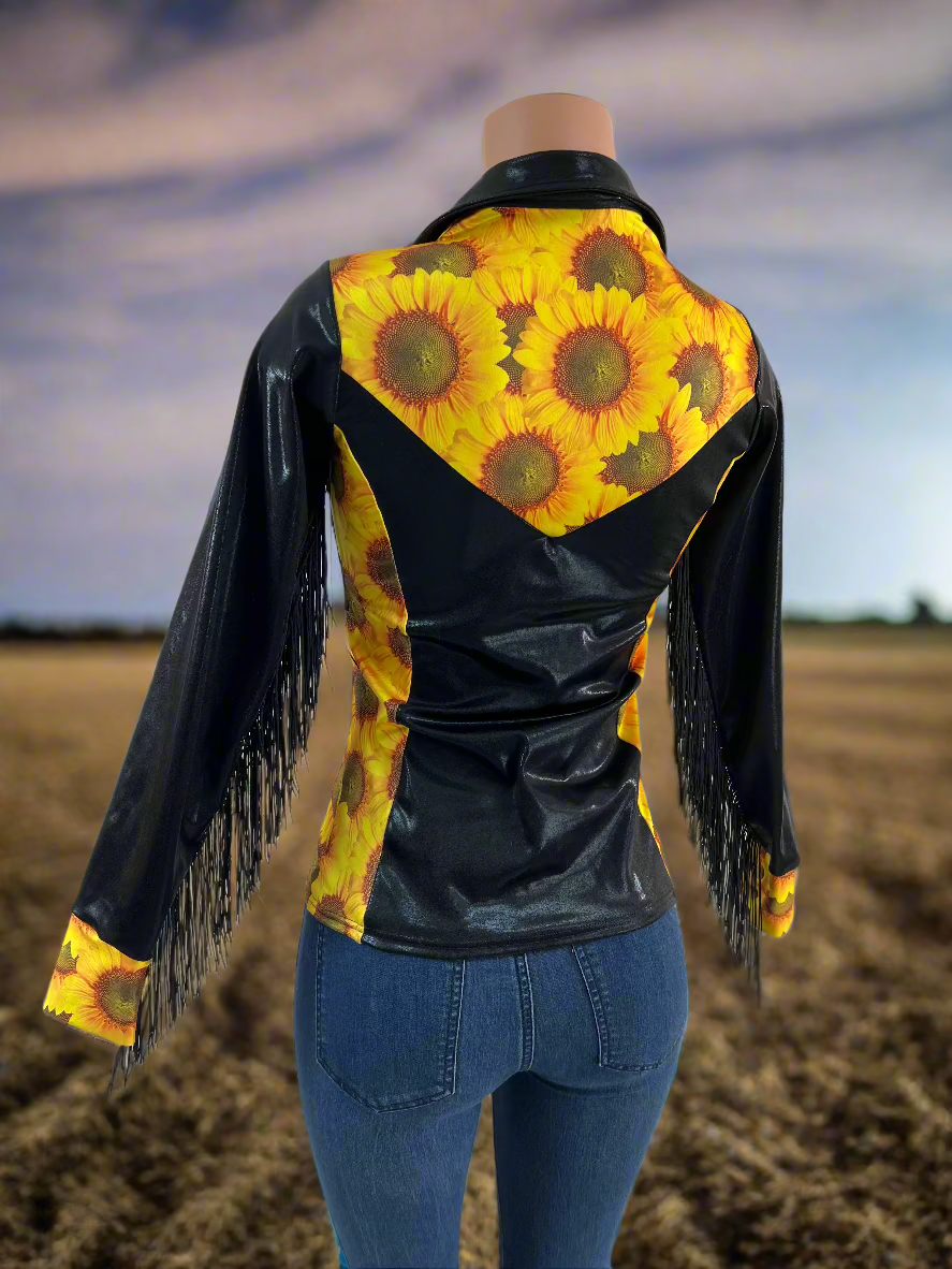 Sunflower Nights Rodeo shirt Rodeo Shirt Riverside Rodeo Shirts 