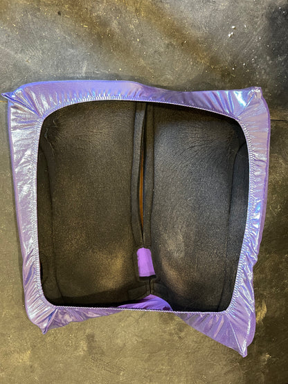 Western Saddle Pad COVER in Lavender Ice (Saddle Pad Cover Only)