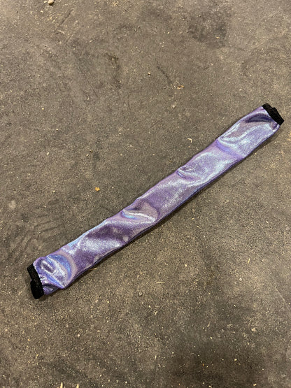 Lavender Ice Browband or Noseband Cover (ONE Cover Only)