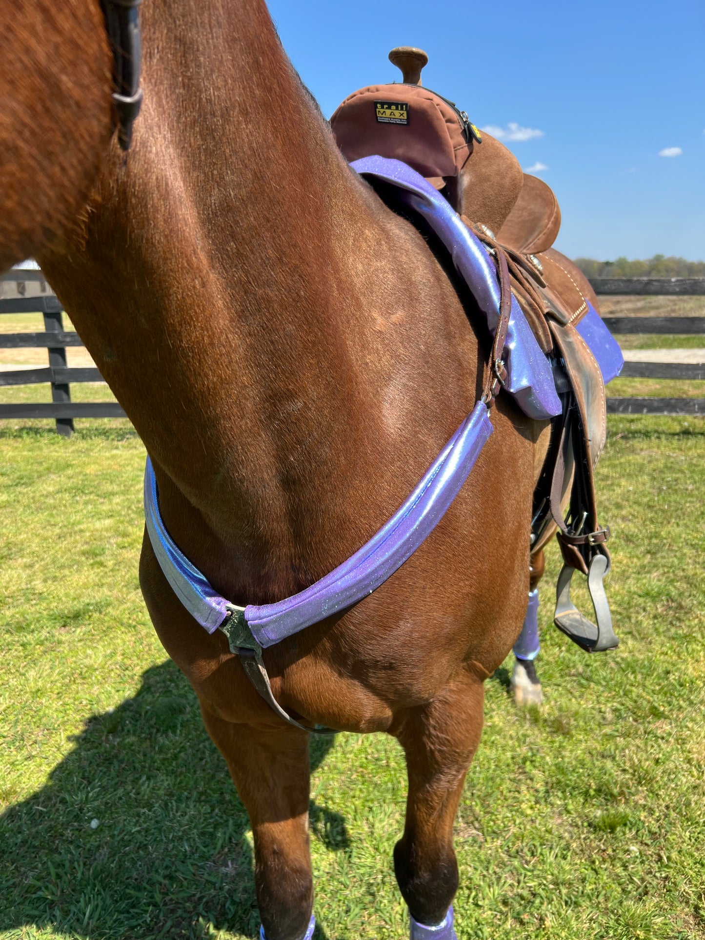 Lavender Ice Breast Collar Cover (Covers ONLY)