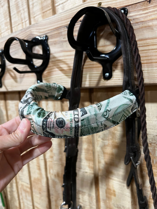 Cold Cash Browband or Noseband Cover (ONE Cover Only)