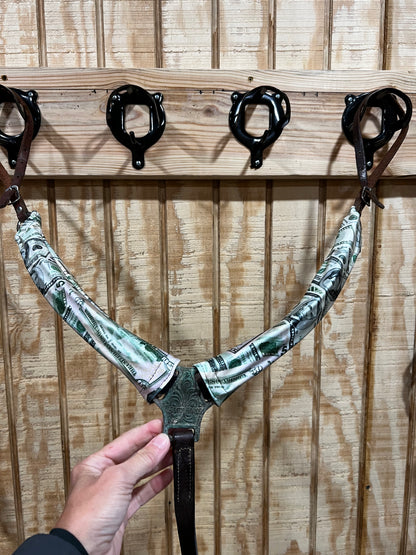 Cold Cash Breast Collar Cover (Covers ONLY)