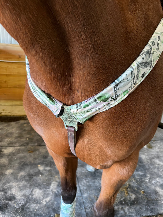 Cold Cash Breast Collar Cover (Covers ONLY)