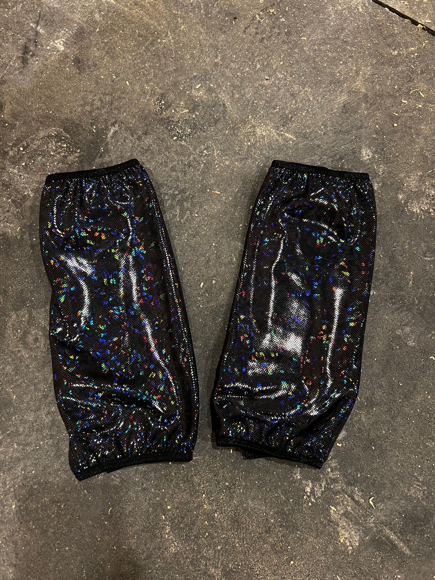 Black Kaleidoscope Velcro Sportboot Covers (Covers Only, sets of TWO)