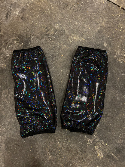 Black Kaleidoscope Velcro Sportboot Covers (Covers Only, sets of TWO)