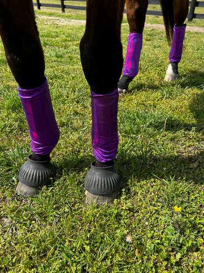 Grape Holographic Velcro Sportboot Covers (Covers Only, sets of TWO)
