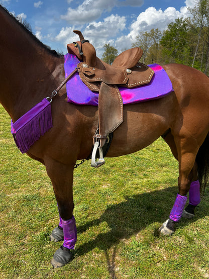 Grape Holographic Velcro Sportboot Covers (Covers Only, sets of TWO)