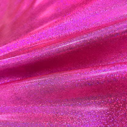 Neon Pink Sparkly Jewel Fly Mask
