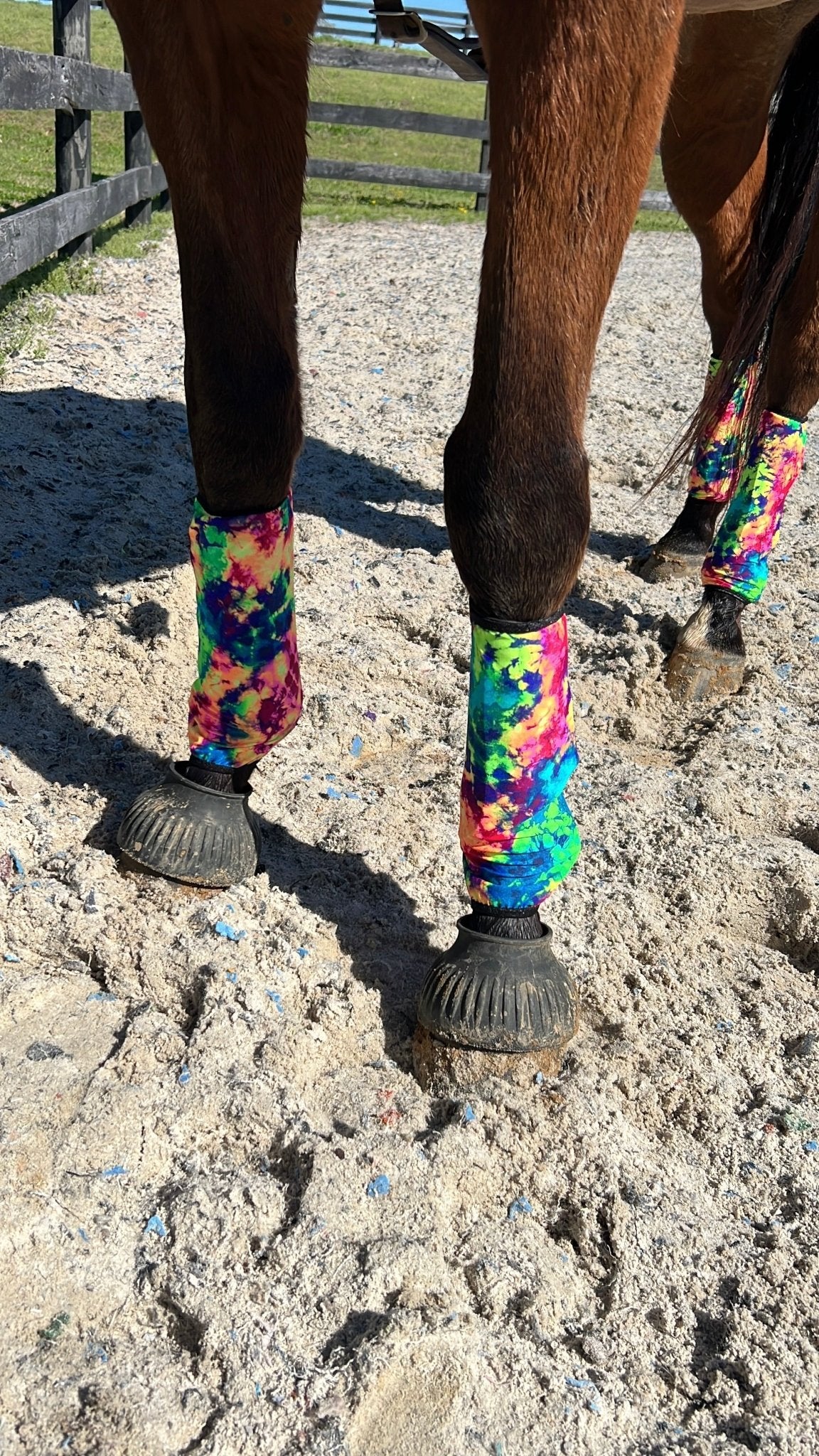 Acid Splash Tie Dye Velcro Sportboot Covers (Covers Only, sets of TWO) - Riverside Rodeo Shirts