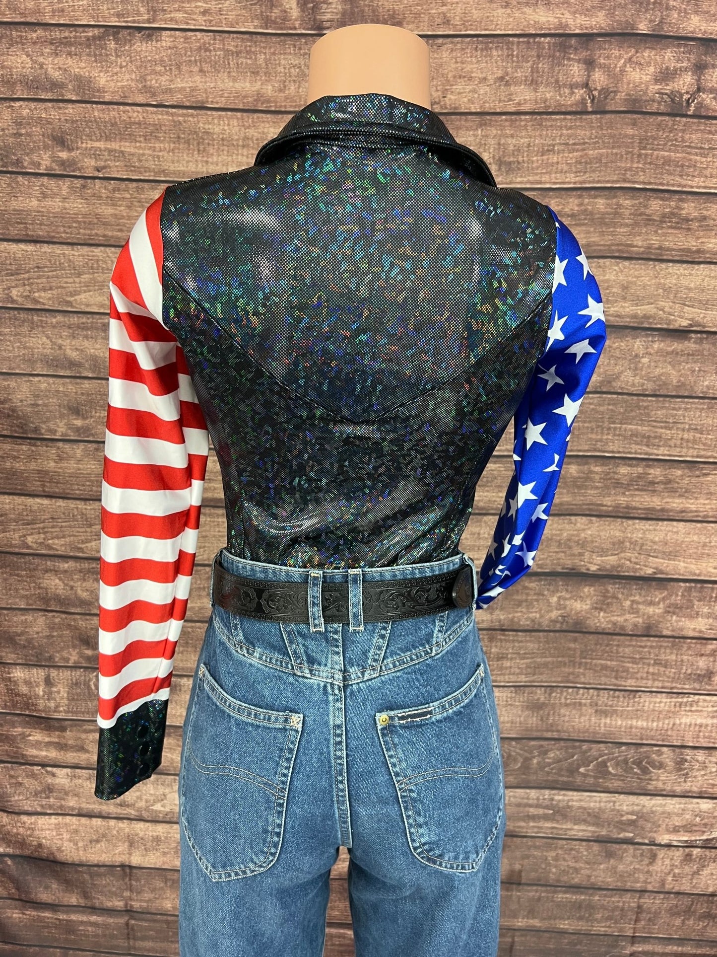 American Outlaw Zipper Front Rodeo Shirt - Riverside Rodeo Shirts
