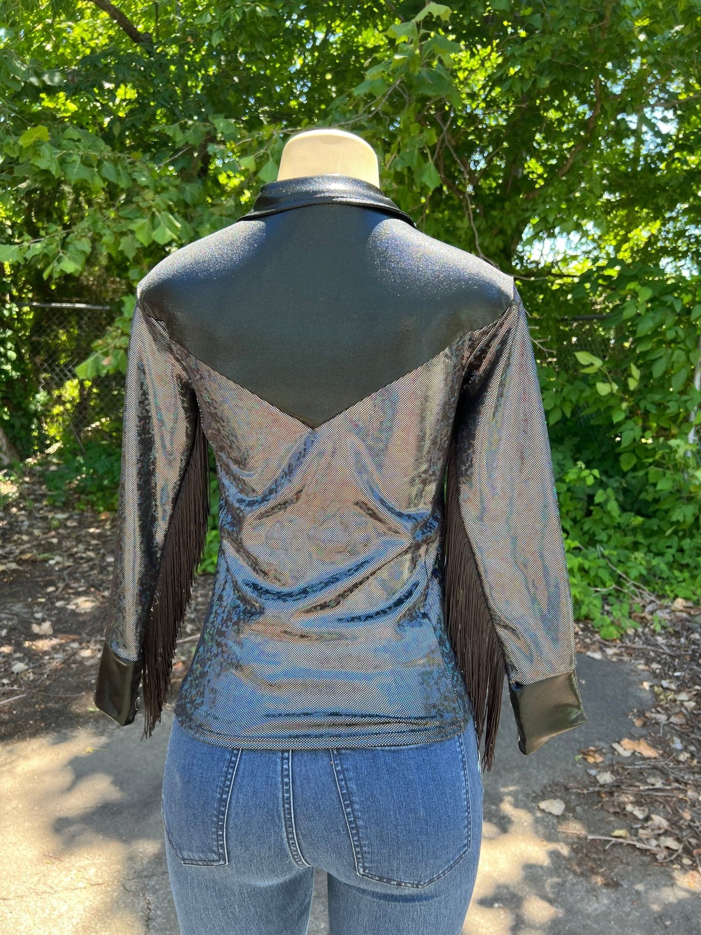 Black Kaleidoscope Rodeo Shirt - Riverside Rodeo Shirts