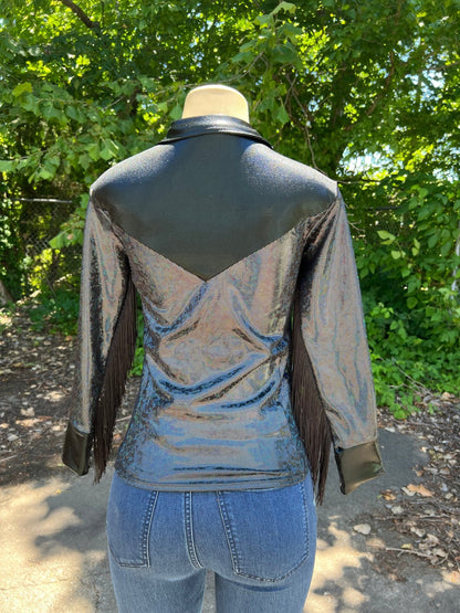 Black Kaleidoscope Rodeo Shirt - Riverside Rodeo Shirts