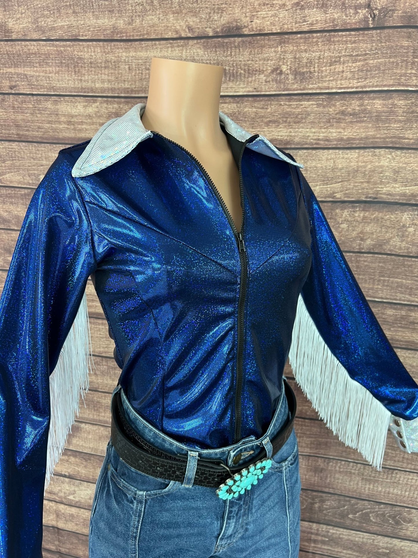 Blue Jewel Rodeo Shirt - Riverside Rodeo Shirts