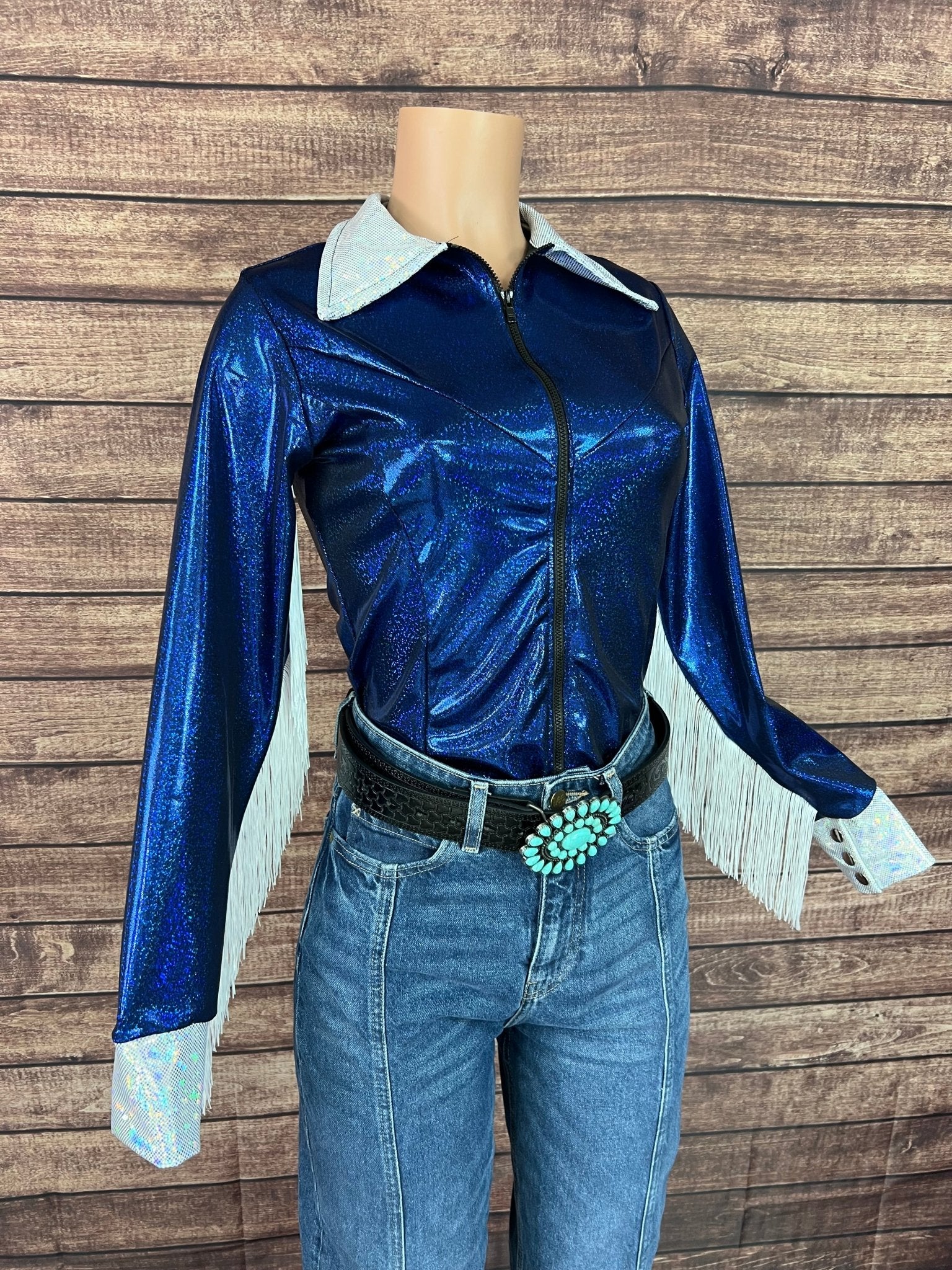 Blue Jewel Rodeo Shirt - Riverside Rodeo Shirts