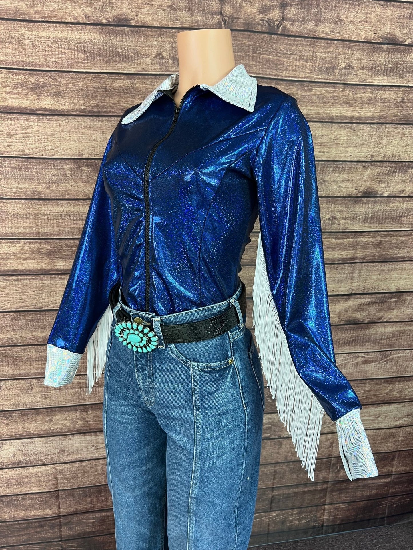 Blue Jewel Rodeo Shirt - Riverside Rodeo Shirts