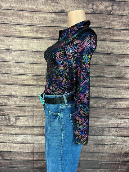 Cyberspace Zipper Front Rodeo Shirt - Riverside Rodeo Shirts