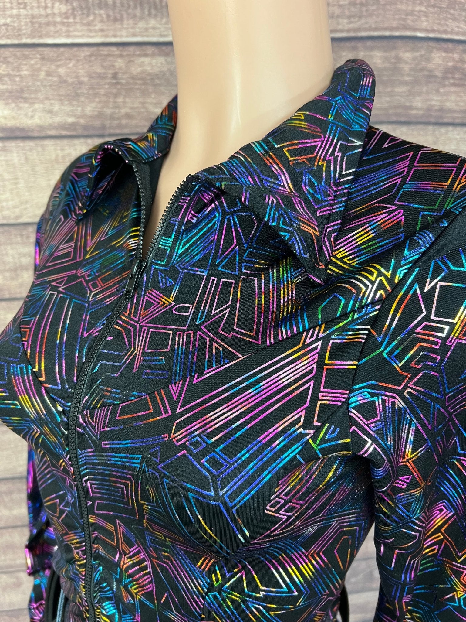 Cyberspace Zipper Front Rodeo Shirt - Riverside Rodeo Shirts