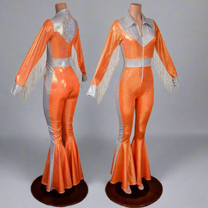 Orange Trick Rider Jumpsuit Riverside Rodeo Shirts 
