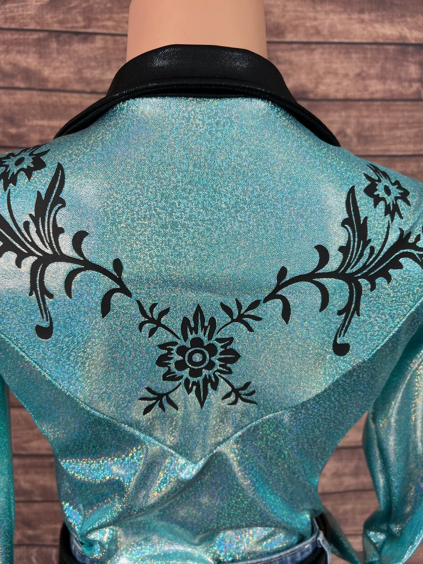 Desert Rose Rodeo Shirt in Seafoam - Riverside Rodeo Shirts