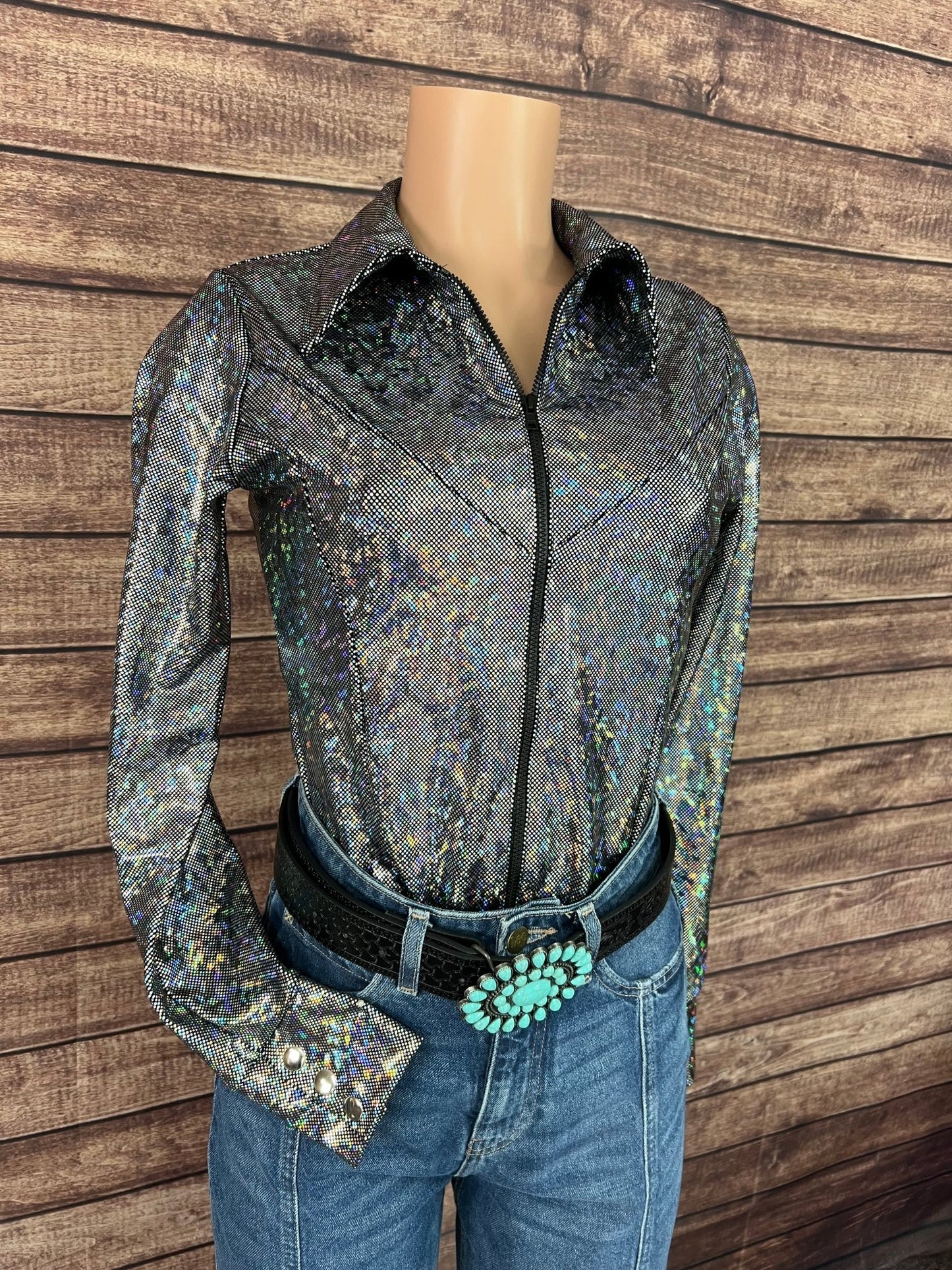 Disco Ball Rodeo Shirt - Riverside Rodeo Shirts