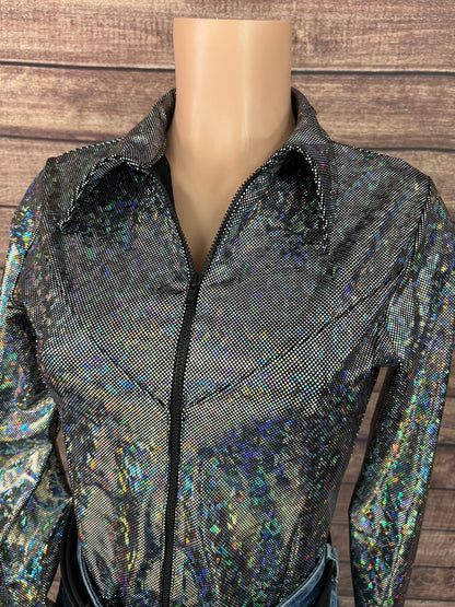 Disco Ball Rodeo Shirt - Riverside Rodeo Shirts