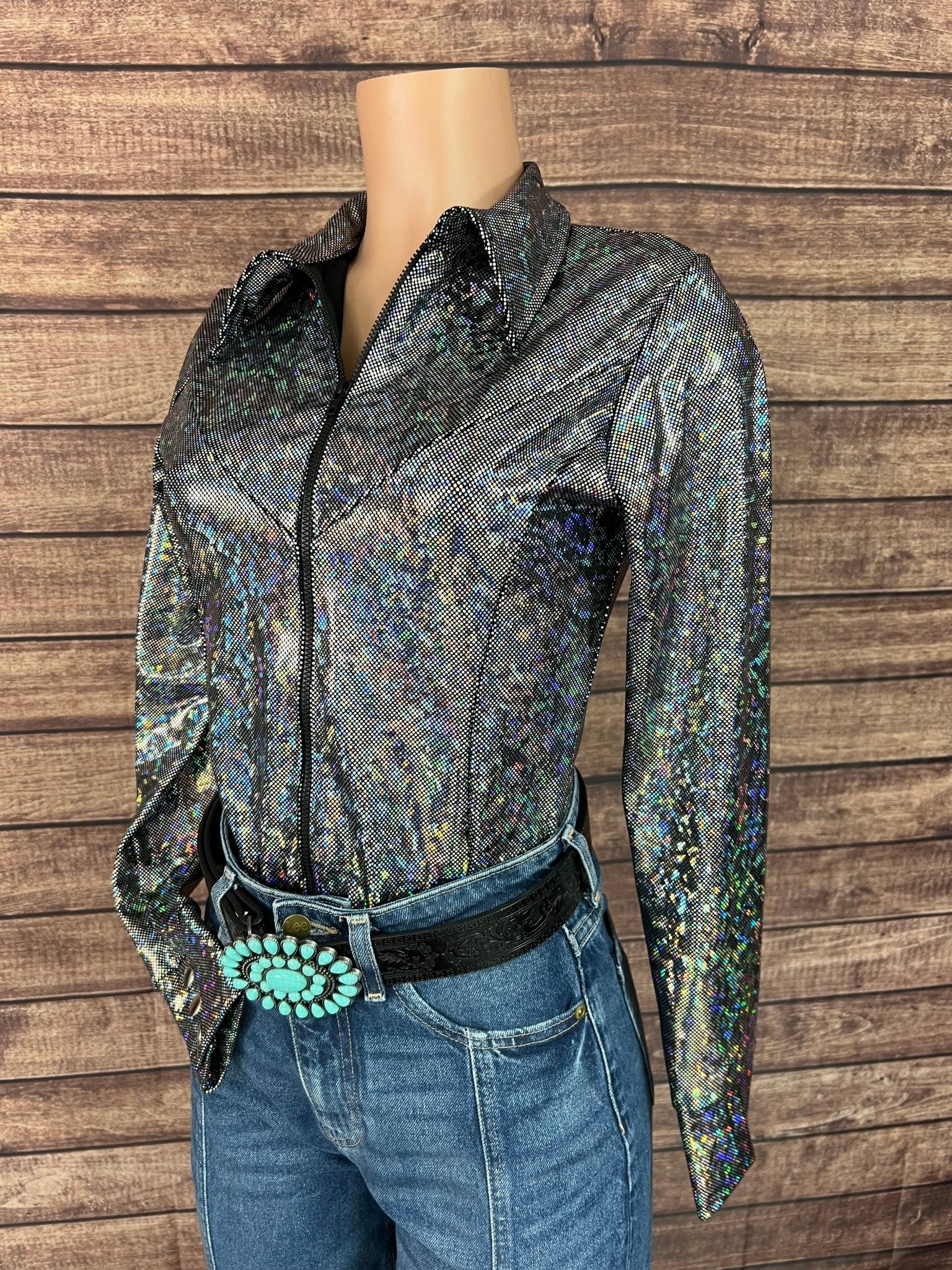 Disco Ball Rodeo Shirt - Riverside Rodeo Shirts